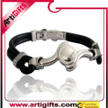 Muestras gratis brazalete de acero inoxidable de germanio